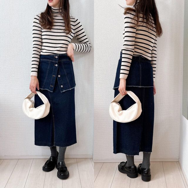 ビスチェを巻きスカート風にしても