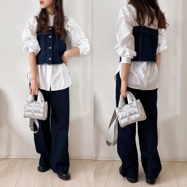 パンツに変替えてマニッシュに