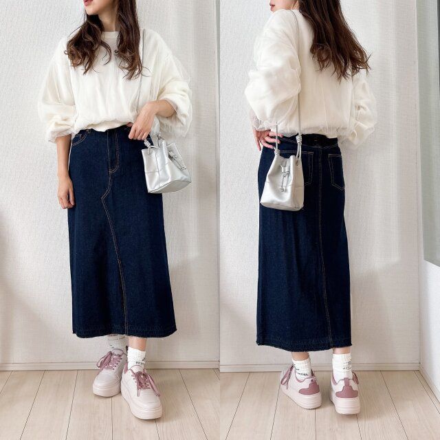 デニムスカートだけでもかなり使える