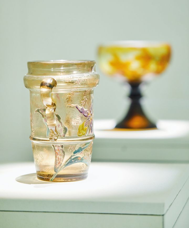 下瀬美術館の主軸コレクション、エミール・ガレの作品