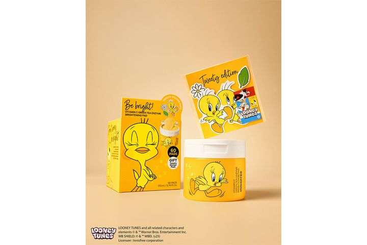 トゥイーティー ビタC グリーンティーエンザイムブライト パッド セット／￥2,970（税込み）