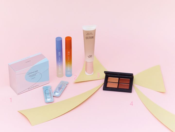 碓井玲菜さんが新商品をお試し