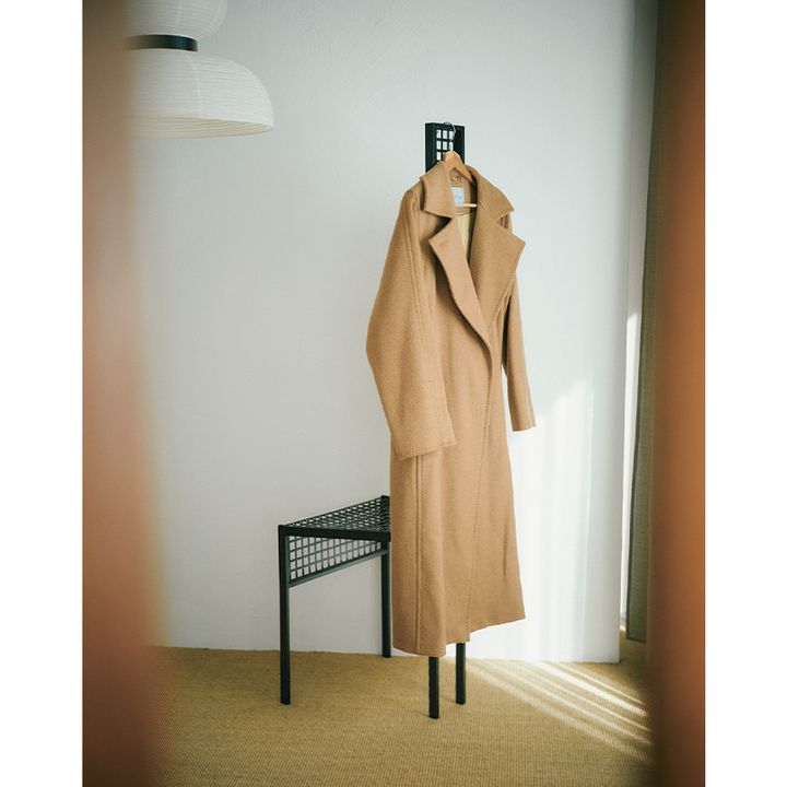 マックスマーラのキャメルのマニュエラコート