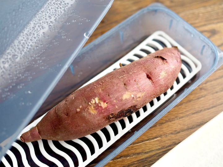 ダイソーの電子レンジ調理器 とうもろこし・さつまいも