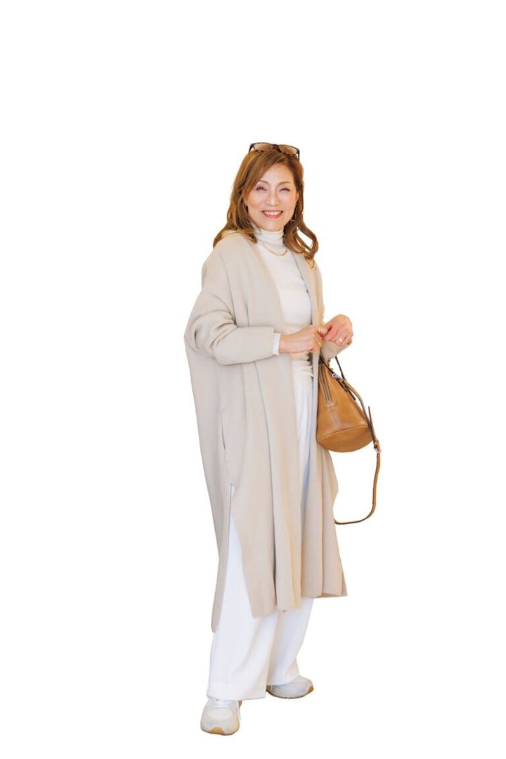 大丸心斎橋店のサービスを受ける前の篠部朋子さん