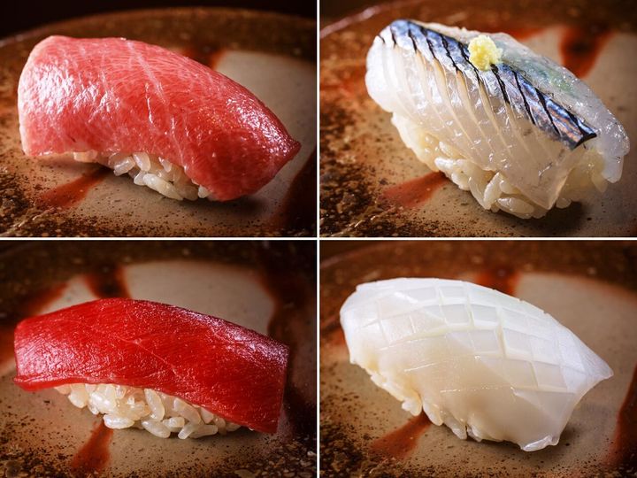 広尾『広尾 石阪』の握り４貫