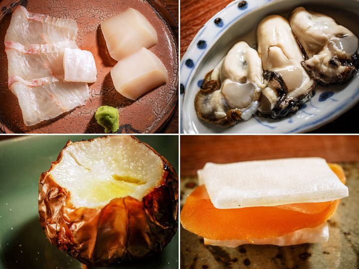 広尾『広尾 石阪』のつまみ４品