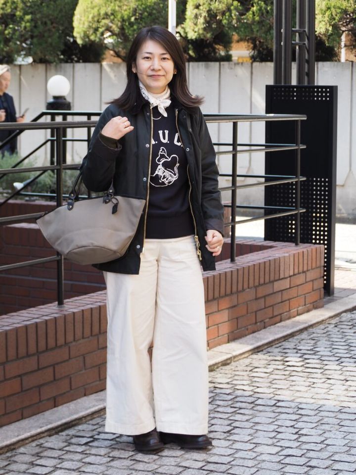 【1週間スナップ】佐藤奈津美さんの着こなし