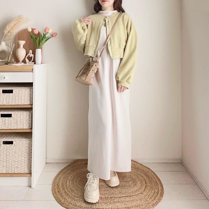 画像: キャミワンピース合わせは間違いない！