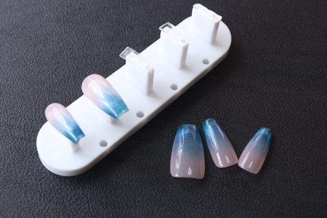ネイルチップスタンド（2個） ネイルチップ装着