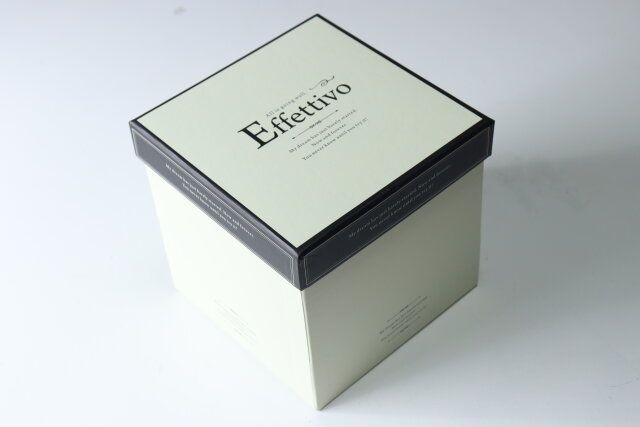 紙BOX（3サイズ、正方形、エレガントモノクロ） デザイン