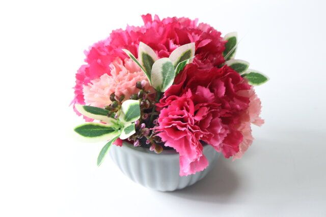 プレゼントカーネーションポット デザイン