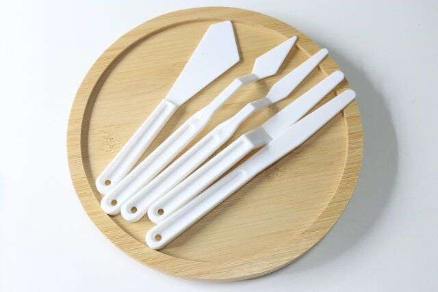 ペインティングナイフ（プラ製、5本セット） セット内容