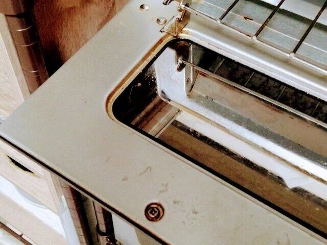 無印良品の水回りの汚れ用 掃除シートを使ったあと