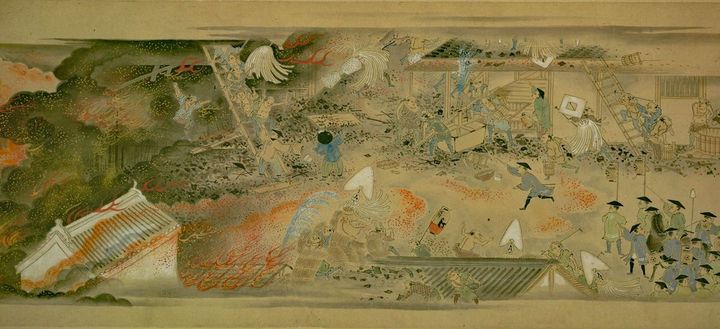 明暦の大火と火付盗賊改方の様子