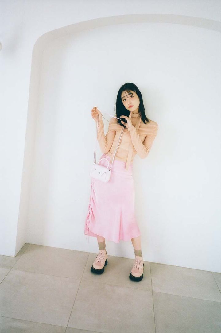 【髙橋ひかる】こてこてストリート♡【パステルピンクワントーン】