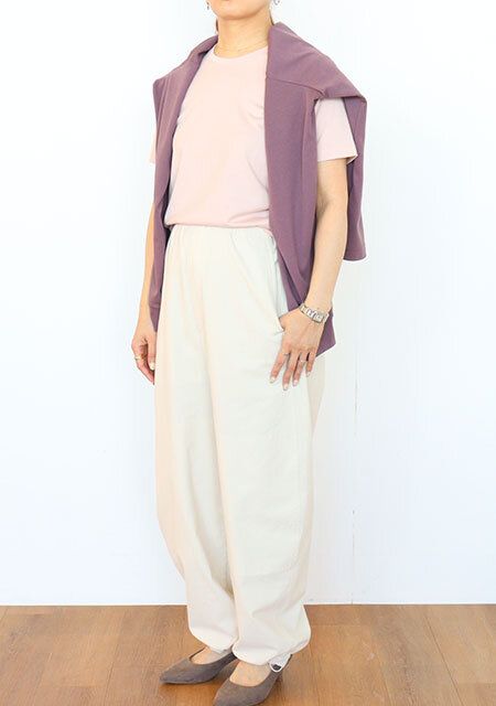 ユニクロユーのイージーカーブパンツ6