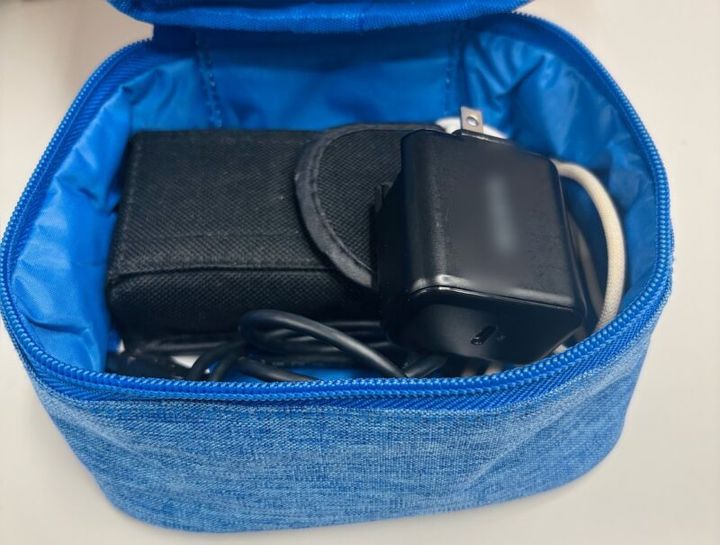 GLOW5月号付録のポーチはケーブル入れとしても使える