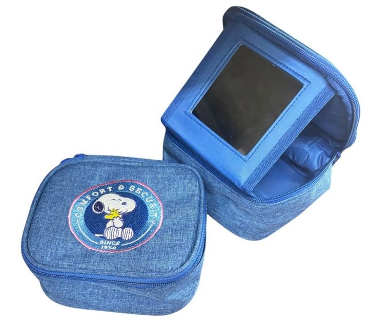 雑誌付録 GLOW5月号 スヌーピーのドレッサーポーチ