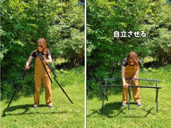 コスパ最強！軽量で組み立てが簡単な新定番テーブルが天才的すぎる！