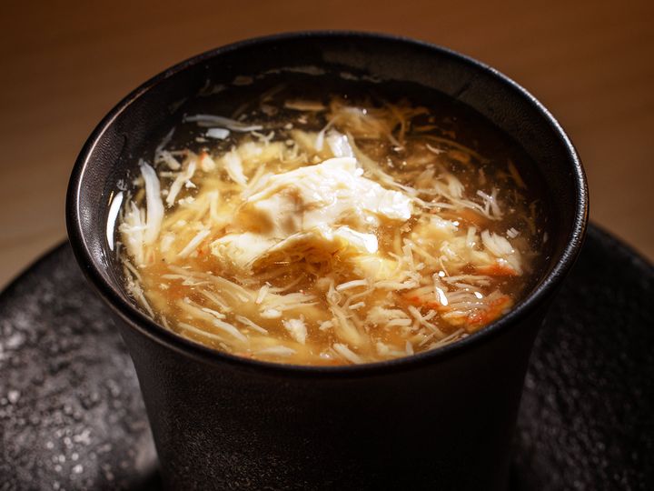 東北沢『鮨 西崎』の茶碗蒸し