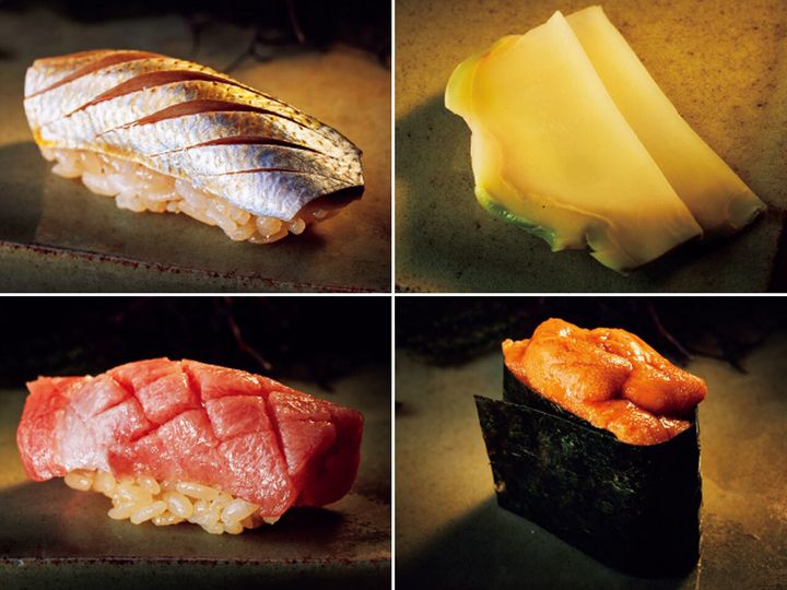 不動前『不動前 すし 岩澤』の握り４貫