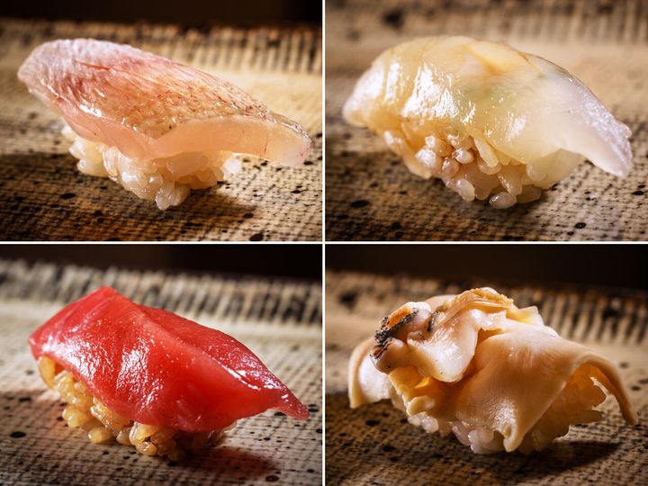 東北沢『鮨 西崎』の握り４貫