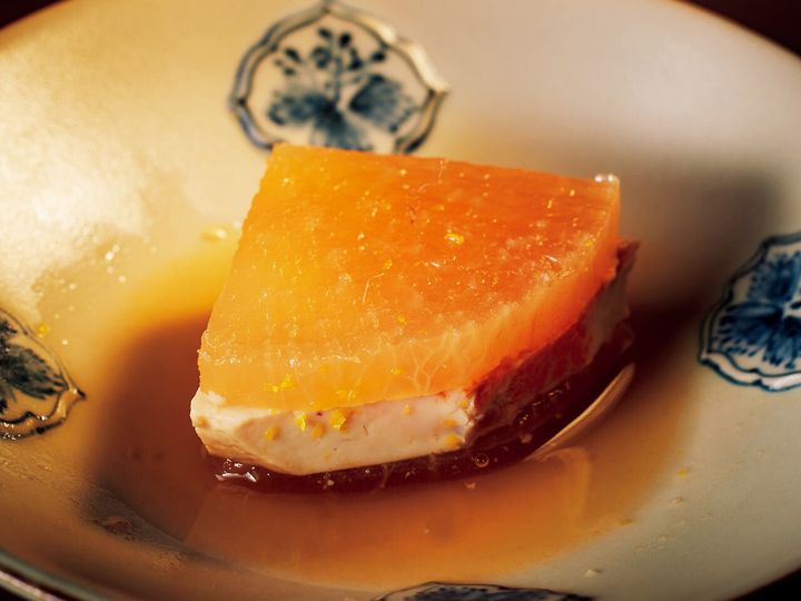 不動前『不動前 すし 岩澤』の「あん肝大根」