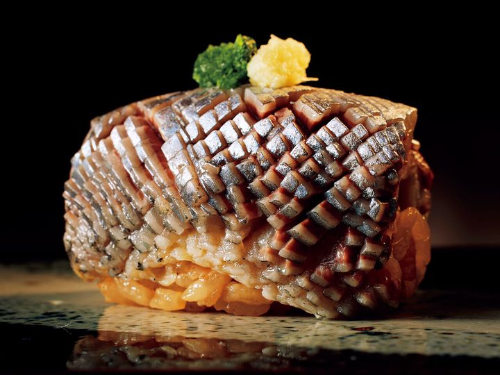 西荻窪『鮨 まるふく』のイワシ