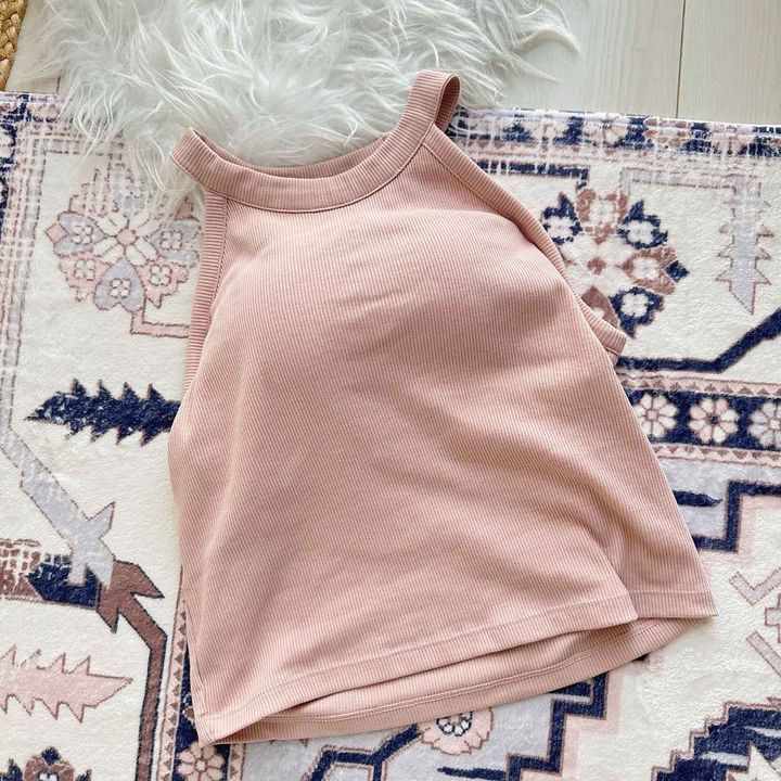 画像: ブラフィールクロップドホルターネックタンクトップ