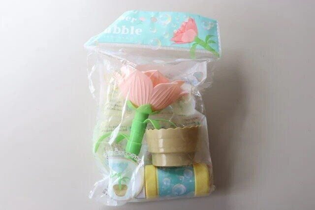 セリア フラワーシャボン パッケージ