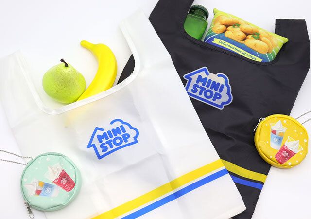 宝島社付録のミニストップのエコバッグとポーチ3