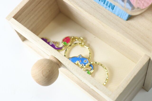 インテリア収納ボックス（引き出し付） 取っ手