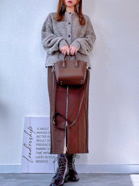 オールブラウンコーデ♡