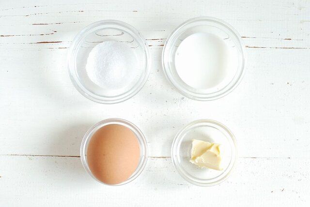 グラニュー糖 牛乳 卵 有塩バター