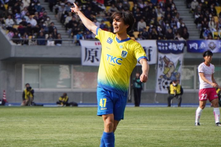 ダービーで痛恨ドローの栃木SC、アカデミー出身の大卒ルーキーMFは「もっとゴールを意識したい」