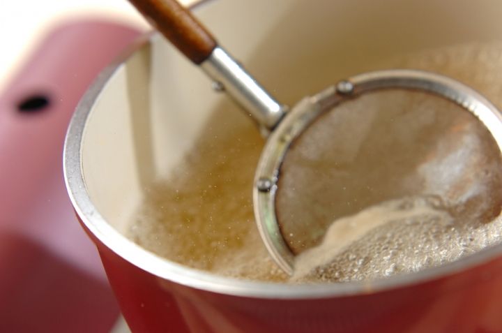 肉団子とキャベツのみそ汁の作り方2