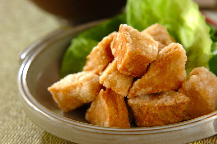 高野豆腐の唐揚げ