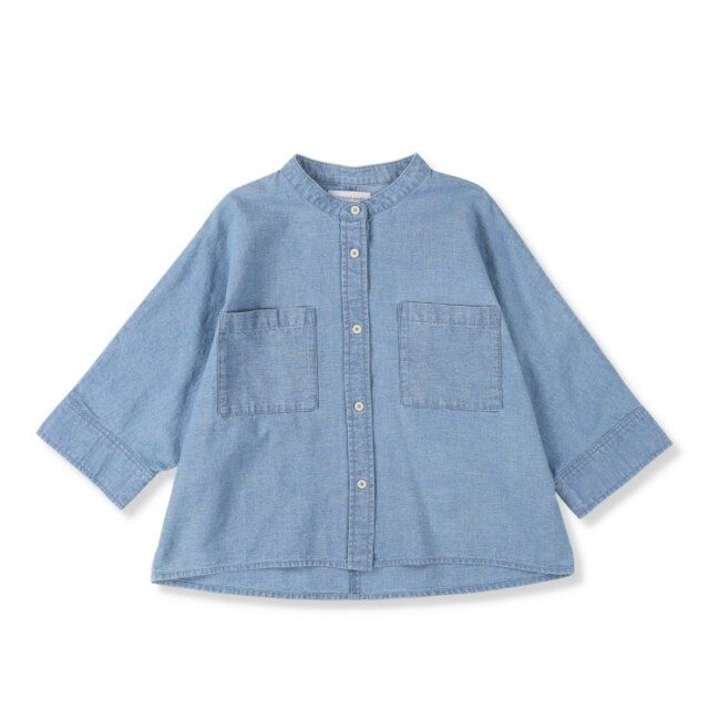 2025春しまむらSEASON REASONコラボ短め丈デニムブラウス
