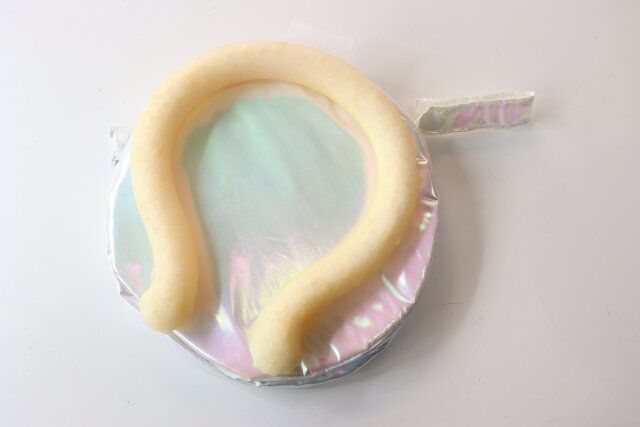 ダイソーのクールネックバンド用ポーチ ラウンド型3