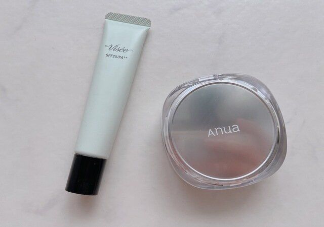 ヴィセ トーンアップスキンデザイナー 03 グリーン アヌア セミグロウベールクッション 2号ライト