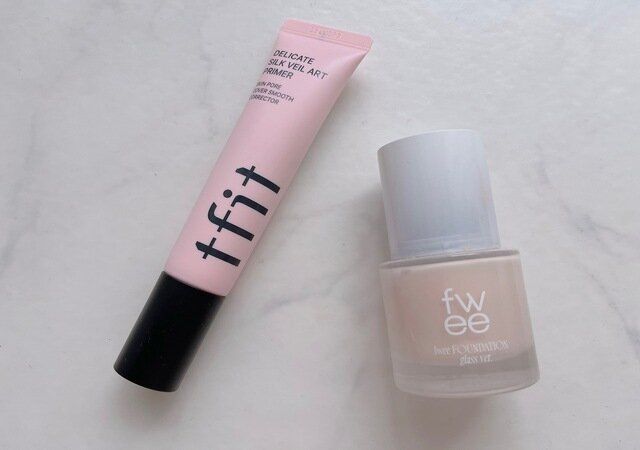 tfit デリケートシルクヴェールアートプライマー fwee ファンデーションガラス 01 フェアガラス