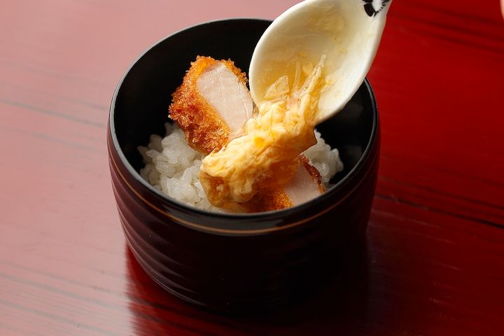 「ふわとろ玉子餡かけ」