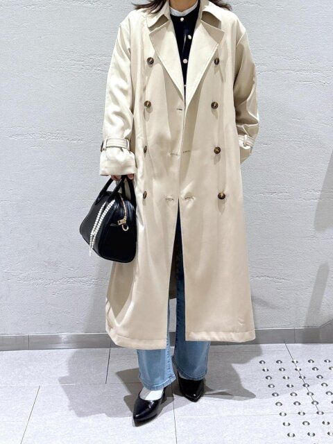 トレンチコートのコーデ3