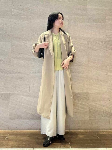 トレンチコートのコーデ1