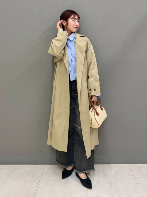 トレンチコートのコーデ2