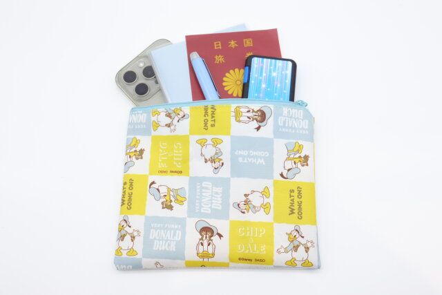 メッシュケース、B6サイズ（ドナルド＆フレンズ）DC8
