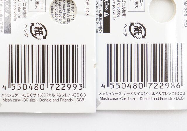 メッシュケース（ドナルド＆フレンズ） JANコード