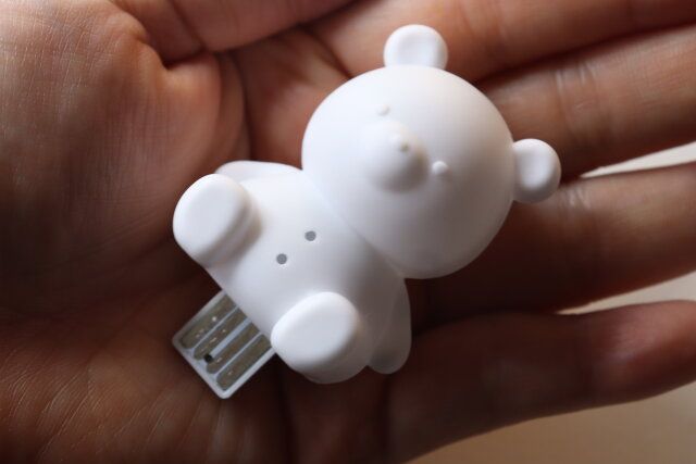 ダイソーのボイスコントロールライト（くま）3