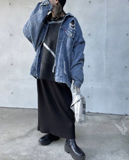 しまむらのデニムジャケット4